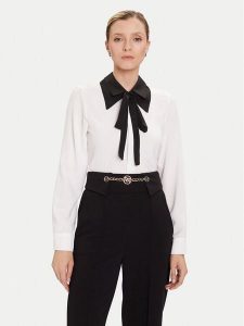 Rinascimento Koszula CFC0126203003 Biały Regular Fit. Białe koszule Rinascimento, s, bez wzorów, z syntetyku, bez kołnierzyka, bez ramiączek. Za 329,99 zł.