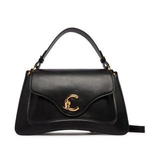 Torebka Coccinelle. Czarne kuferki Coccinelle, bez wzorów, bez dodatków. Za 1 619,00 zł.