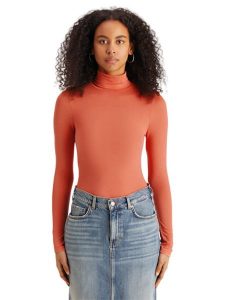 Scotch & Soda Koszulka w kolorze pomarańczowym rozmiar: S. Pomarańczowe bluzki Scotch & Soda, s, bez wzorów, bez kołnierzyka, bez ramiączek. Za 100,99 zł.