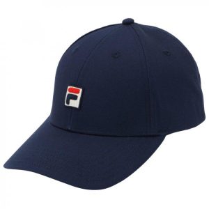 Fila czapka z daszkiem FCU0171.50004 granatowy. Niebieskie czapki Fila, bez wzorów. Za 109,00 zł.