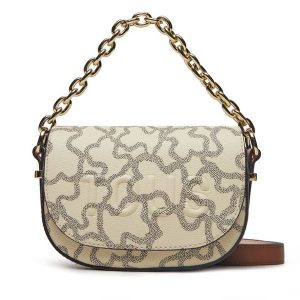 Torebka TOUS. Brązowe listonoszki Tous, bez wzorów, bez dodatków. Za 589,99 zł.