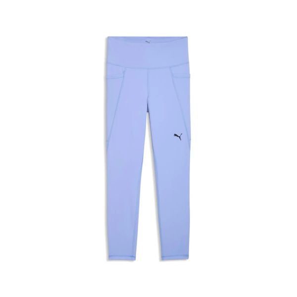 Damskie legginsy Puma Tad Essential. Fioletowe legginsy Puma, bez wzorów, z materiału, długie. Za 182,15 zł.
