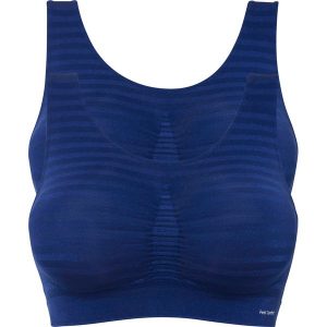 Biustonosz bezszwowy bustier Feel comfort (2 szt.). Białe biustonosze bonprix, bez wzorów, z żakardem. Za 84,99 zł.