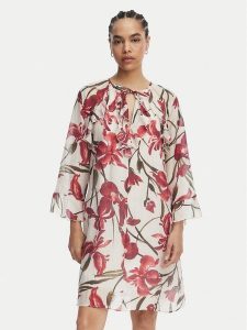 Artigli Sukienka codzienna ACAB004855 Biały Regular Fit. Białe sukienki Artigli, na co dzień, bez wzorów, z lyocellu, bez kołnierzyka, bez ramiączek, proste. Za 569,99 zł.