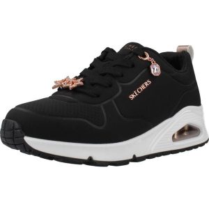Buty SKECHERS UNO GEN1 TRENDY JEWELS Czarny. Czarne buty trekkingowe Skechers, z syntetyku, bez zapięcia. Za 321,99 zł.
