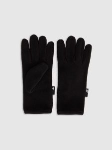 4F Rękawiczki polarowe Touch Screen uniseks - czarne M. Czarne rękawiczki 4f, bez wzorów, z polaru. Za 49,99 zł.