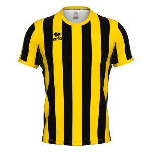 Koszulka Errea Strip. Czarne bluzki ERREA, l, bez wzorów, sportowe, bez kołnierzyka, bez ramiączek. Za 240,00 zł.