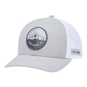 Czapka z daszkiem Columbia Mesh Snap Back w stylu trucker. Żółte czapki Columbia, bez wzorów, z meshu, sportowe. Za 114,99 zł.