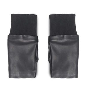 Rękawiczki Damskie Jenny Fairy. Czarne rękawiczki Jenny Fairy, bez wzorów. Za 49,99 zł.