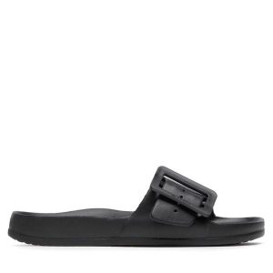 Klapki Big Star Shoes. Czarne klapki BIG STAR SHOES, bez wzorów, bez obcasa. Za 49,99 zł.