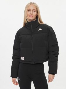 Kappa Kurtka zimowa Authentic Gasita 371F65W Czarny Oversize. Czarne kurtki Kappa, na zimę, s, bez wzorów, z syntetyku, bez kaptura. Za 559,99 zł.