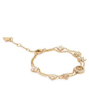 Bransoletka Guess. Żółte bransoletki Guess, złote. Za 294,99 zł.