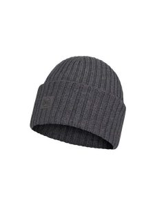 Buff Czapka w kolorze antracytowym z wełny merino rozmiar: onesize. Czarne czapki Buff, bez wzorów, z materiału. Za 139,95 zł.