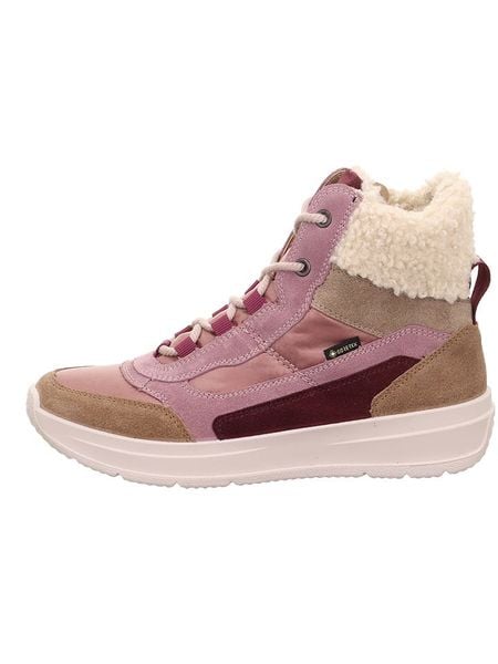 Legero Skórzane botki zimowe "Sprinter" w kolorze jasnoróżowym rozmiar: 40. Różowe botki Legero, na zimę, bez wzorów, z gore-texu, bez obcasa, bez zapięcia. Za 357,63 zł.