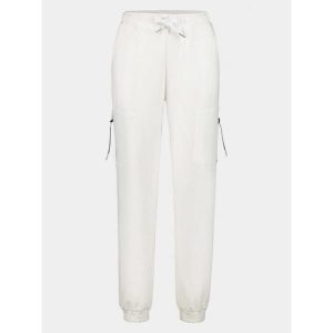 Joggery damskie Luhta Anjala. Białe spodnie dresowe Luhta, xs, bez wzorów, z dresówki. Za 399,00 zł.