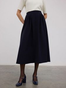 BGN Spódnica w kolorze granatowym rozmiar: 38. Niebieskie spódnice BGN, na imprezę, bez wzorów, maxi. Za 100,99 zł.