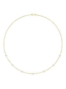 ATELIERS SAINT GERMAIN Złoty naszyjnik z perłami - dł. 42 cm rozmiar: onesize. Białe naszyjniki ATELIERS SAINT GERMAIN, z perłą, złote. Za 876,46 zł.