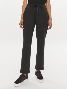 Liu Jo Sport Spodnie dresowe TA4172 FS090 Czarny Regular Fit. Czarne spodnie dresowe Liu Jo Sport, xs, bez wzorów, z bawełny. Za 479,99 zł.