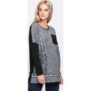 Czarna Bluza Right Way. Bluzy marki 4f. Za 14,99 zł.