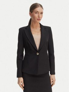 Rinascimento Marynarka CFC0128647003 Czarny Regular Fit. Czarne marynarki i żakiety Rinascimento, xs, bez wzorów, z syntetyku. Za 577,99 zł.