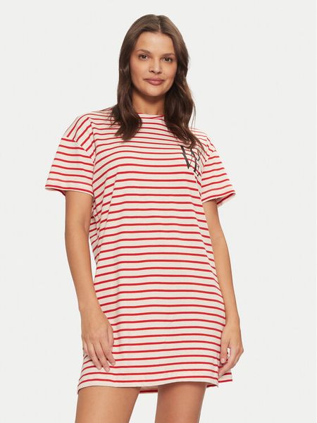 Hunkemöller Koszula nocna 206555 Kolorowy Regular Fit. Koszule nocne Hunkemöller, bez wzorów, z bawełny, bez ramiączek. Za 69,99 zł.