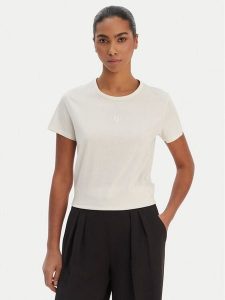 BOSS T-Shirt Eventsa12 50563282 Beżowy Regular Fit. Brązowe t-shirty Boss, xl, bez wzorów, z bawełny, bez kołnierzyka, bez ramiączek. Za 296,99 zł.