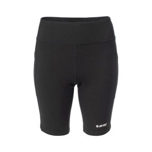 Legginsy 1/2 damskie Hi-Tec Hanki. Czarne legginsy Hi-tec, bez wzorów, z elastanu. Za 86,84 zł.