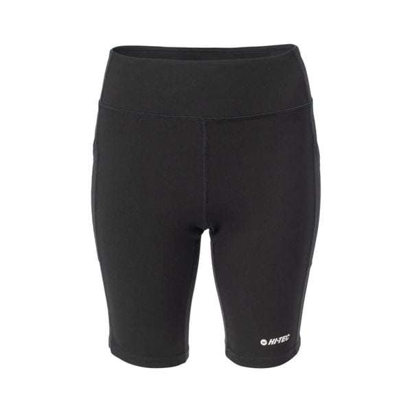 Legginsy 1/2 damskie Hi-Tec Hanki. Czarne legginsy Hi-tec, bez wzorów, z elastanu. Za 86,84 zł.