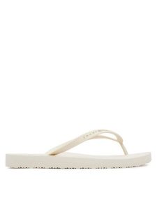 Tommy Hilfiger Japonki Hilfiger Strap Beach Sandal FW0FW08736 Écru. Klapki TOMMY HILFIGER, bez wzorów, z materiału, bez obcasa. Za 109,99 zł.