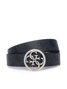 Guess Pasek BM7960 P6435 Czarny. Czarne paski Guess, z aplikacjami, ze skóry. Za 284,99 zł.