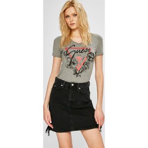 Guess Jeans - Top. T-shirty marki Guess Jeans. W wyprzedaży za 99,90 zł.