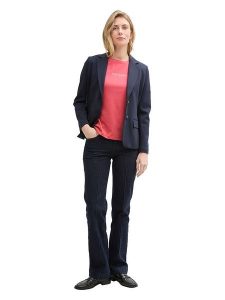 Tom Tailor Koszulka w kolorze koralowym rozmiar: XL. Różowe bluzki Tom Tailor, xl, bez wzorów, z bawełny, bez kołnierzyka, bez ramiączek. Za 37,38 zł.