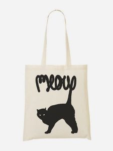 WOOOP Torba w kolorze kremowo-czarnym - 36 x 43 cm rozmiar: onesize. Brązowe shopper bag Wooop, bez wzorów, z bawełny, na ramię, bez dodatków. Za 39,99 zł.