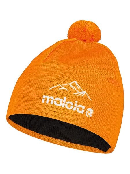 Maloja Czapka "RothornM." w kolorze pomarańczowym rozmiar: onesize. Pomarańczowe czapki Maloja, bez wzorów, ze skóry. Za 118,56 zł.