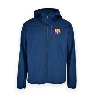 Kurtka softshell dla dorosłych unisex FC Barcelona. Kurtki FC BARCELONA, na jesień, s, bez wzorów, z softshellu, bez kaptura. W wyprzedaży za 419,75 zł.