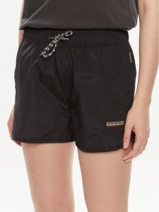 Napapijri Szorty sportowe N-Boyd NP0A4HNN Czarny Regular Fit. Czarne spodenki sportowe Napapijri, m, bez wzorów, z syntetyku. Za 239,99 zł.