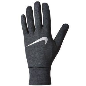 Rękawiczki Do Biegania Damskie Z Polaru DriFIT. Szare rękawiczki Nike, bez wzorów, z polaru. Za 271,99 zł.