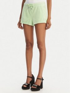 Juicy Couture Szorty sportowe Tamia JCWHS126305 Zielony Regular Fit. Zielone spodenki sportowe Juicy Couture, xs, bez wzorów, z syntetyku. Za 239,99 zł.