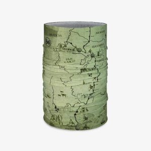 Chusta wielofunkcyjna Buff Coolnet UV+. Zielone apaszki i chusty Buff, bez wzorów. Za 74,99 zł.