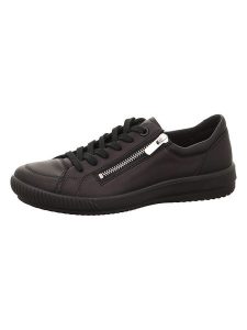 Legero Skórzane sneakersy "Tanaro 5.0" w kolorze czarnym rozmiar: 37. Czarne trampki Legero, bez wzorów, bez zapięcia. Za 228,38 zł.