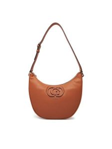Guess Torebka Calebra HWBG95 36020 Brązowy. Brązowe torebki klasyczne Guess, z aplikacjami, ze skóry, bez dodatków. Za 519,99 zł.