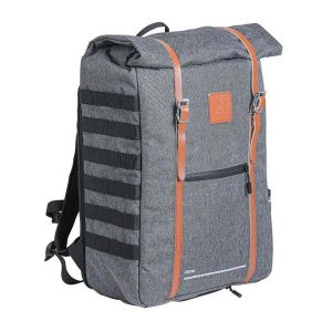 Plecak boczny na rower - wykonany z materiału z recyklingu Zefal Urban 30 x 45 x. Szare plecaki ZEFAL. Za 455,19 zł.