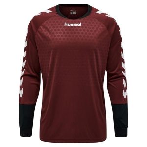 Bluza Bramkarska Hummel. Czerwone bluzy Hummel, l, bez wzorów, bez kaptura. Za 218,50 zł.