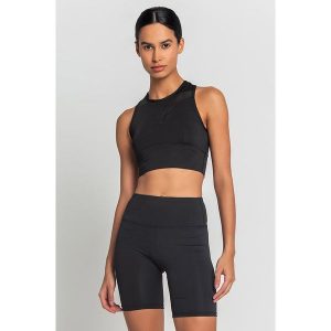 Onamaste Szorty sportowe "Jamie" w kolorze czarnym rozmiar: L/XL. Czarne spodenki sportowe Onamaste, l, bez wzorów, z materiału, z podwyższonym stanem, outdoorowe. Za 87,61 zł.