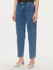 Silvian Heach Jeansy Zacat GPP24051JE Niebieski Relaxed Fit. Niebieskie jeansy Silvian Heach, bez wzorów, z bawełny. Za 159,99 zł.
