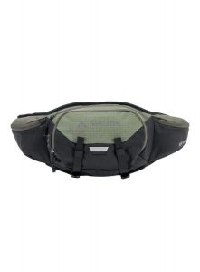 Nerka rowerowa Vaude Moab Hip Pack 3 - cedar wood. Zielone nerki i saszetki Vaude, bez wzorów, z materiału. Za 259,00 zł.
