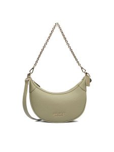 Nine West Torebka CEO-Zerna-KY258 Zielony. Zielone torebki klasyczne Nine West, bez wzorów, z materiału, bez dodatków. Za 179,99 zł.