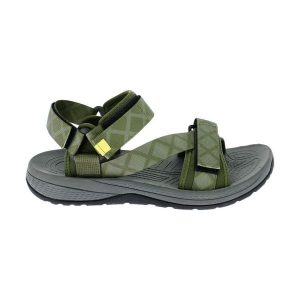 Sandały do chodzenia Élémenterre Yannell. Zielone buty trekkingowe Elementerre, z elastanu, bez zapięcia. Za 178,00 zł.