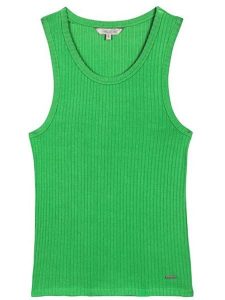 Herrlicher Top "Casi" w kolorze zielonym rozmiar: L. Zielone topy Herrlicher, l, bez wzorów, bez kołnierzyka, bez ramiączek. Za 87,81 zł.