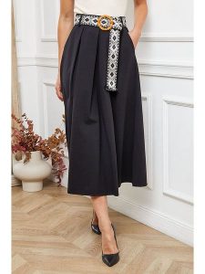 Joséfine Spódnica "Debo" w kolorze czarnym rozmiar: L. Czarne spódnice Joséfine, na co dzień, l, bez wzorów, z tkaniny, maxi. Za 178,79 zł.